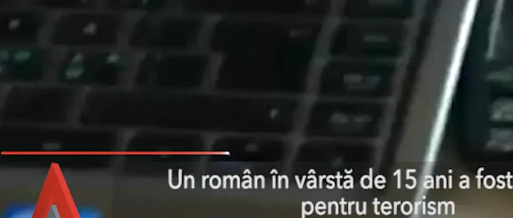 Adolescent de 15 ani reținut pentru TERORISM