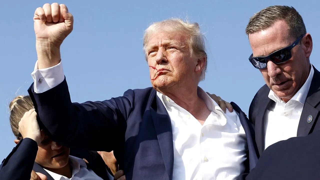 Donald TRUMP a fost împușcat în timpul campaniei electorale din Pennsylvania/Nicolae Ciucă: Este un ATAC la libertatea de exprimare și de întrunire