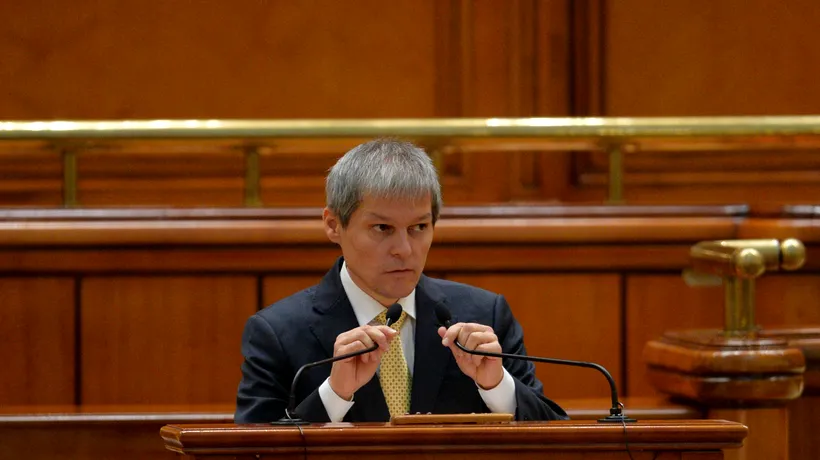 GAFA pe care a făcut-o Dacian Cioloș în discursul din Parlament