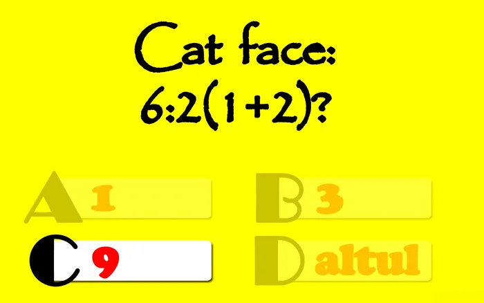 Test IQ simplu | Cât face 6:2(1+2)? 