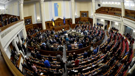 Parlamentul Ucrainei și-a suspendat temporar activitatea. Deputații reclamă o „otrăvire în masă“. Ce suspiciuni au specialiștii