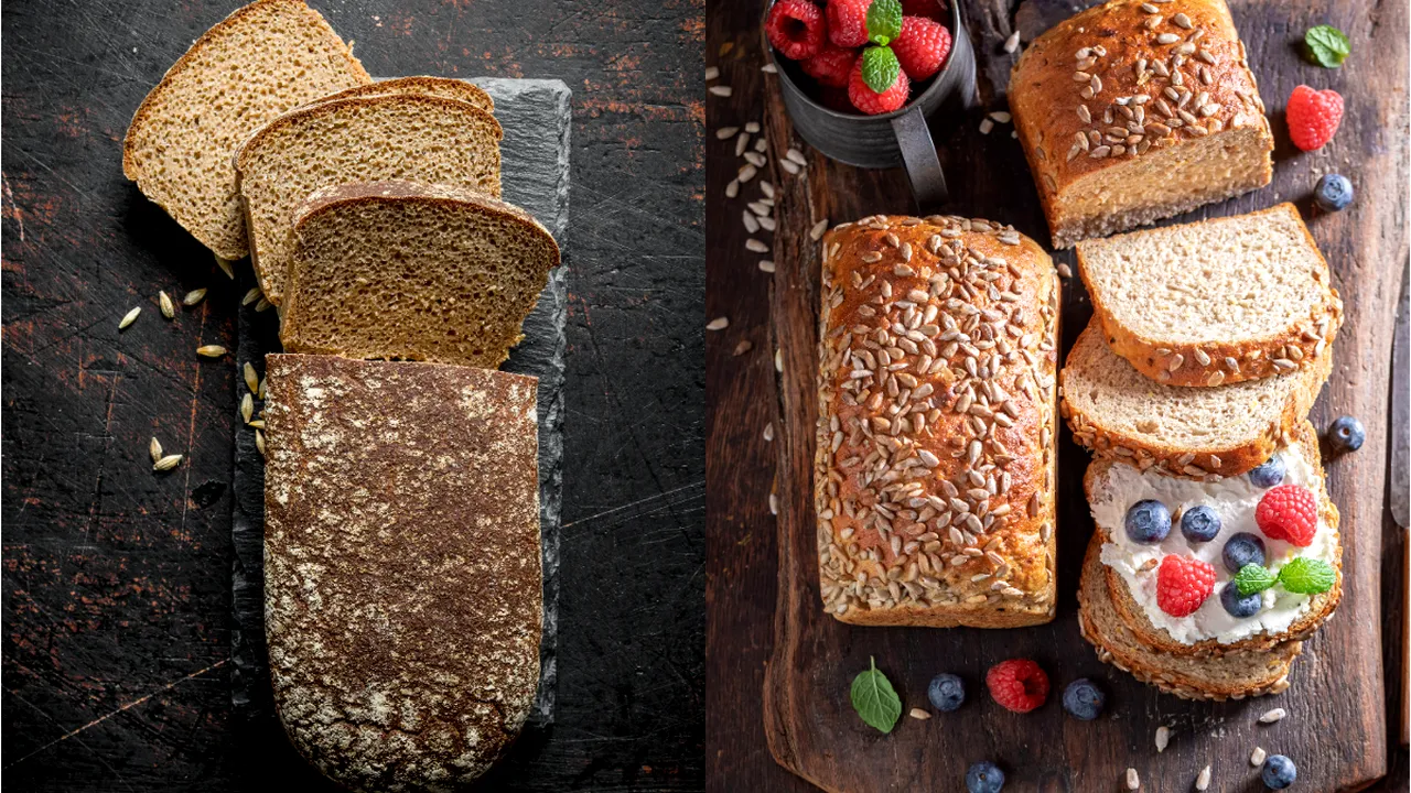 Rețetă de pâine integrală cu doar 9 ingrediente. Cum o poți prepara rapid și sănătos, acasă