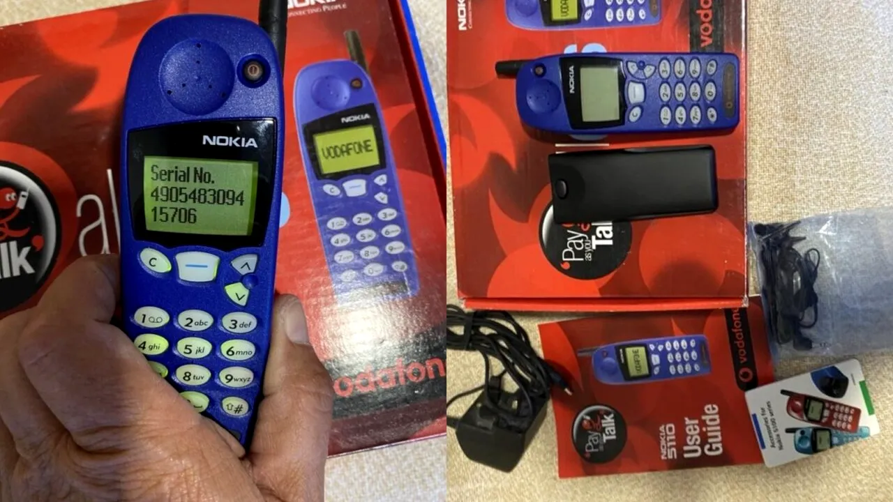Cât costă un Nokia 5110 nou-nouț, acum, în martie 2026. Vine la pachet cu toate accesoriile