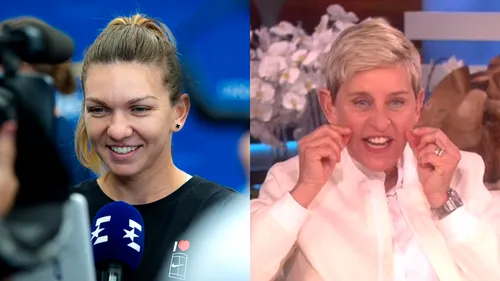 Simona Halep a apărut la celebrul show al lui Ellen DeGeneres. Replici savuroase și hohote de râs cât cuprinde - VIDEO