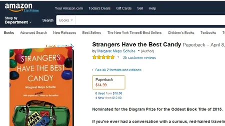 O carte în care autoarea prezintă discuțiile pe care le-a purtat cu diverși necunoscuți din SUA are 