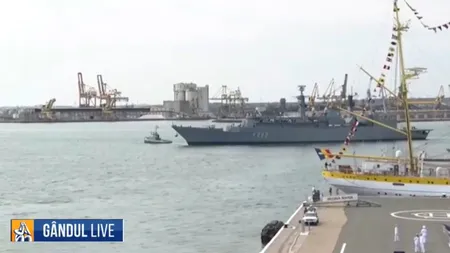 Ziua Marinei Române, sărbătorită fără spectacori din cauza pandemiei. Klaus Iohannis și Ludovic Orban participă la evenimentele din Portul Militar Constanţa (VIDEO)