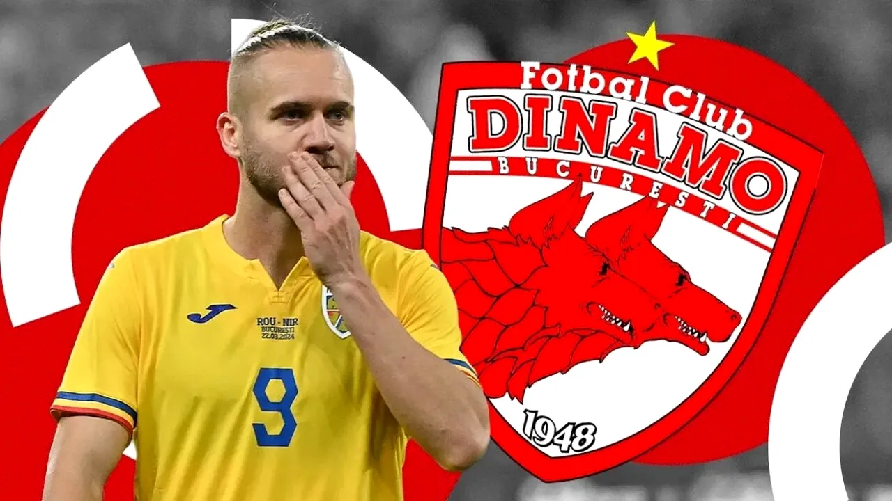 Cum l-a convins Dinamo pe George Pușcaș. Atacantul a cerut un salariu de 50.000 de euro pe lună
