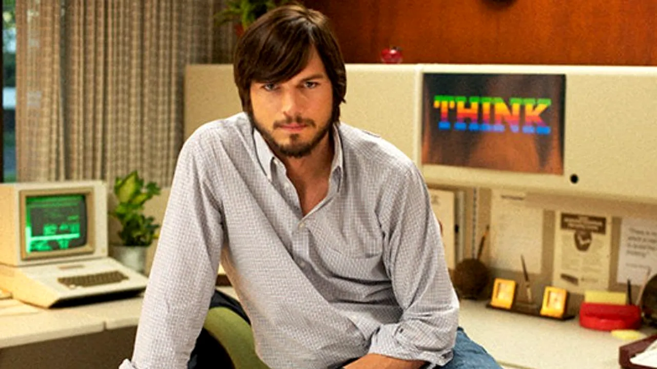 Un minut din jOBS, filmul în care Ashton Kutcher joacă rolul fondatorului Apple Steve Jobs