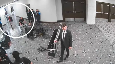 Noi imagini cu tentativa de asasinat asupra lui Trump. Momentele dramatice dinaintea împușcăturilor de la hotelul Washington Hilton