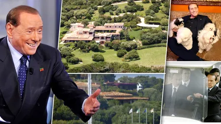 Faimoasa vilă „bunga-bunga” a lui Berlusconi a fost vândută. Ce sumă exorbitantă s-a plătit pentru „palatul“ dotoat cu un vulcan fals și o grotă în stil James Bond