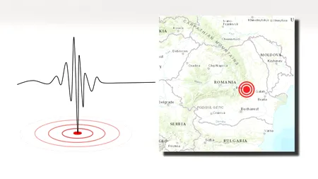 CUTREMUR în Vrancea, la adâncimea de 78,3 km. Ce intensitate a avut seismul