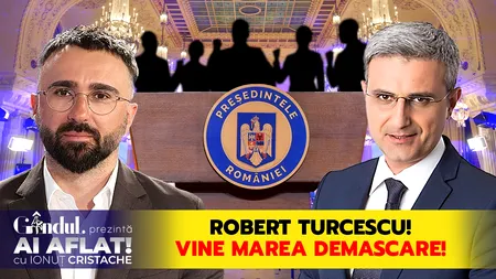 ROBERT TURCESCU - SALVATORII ROMÂNIEI SAU GROPARII ROMÂNIEI? | 