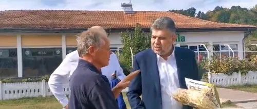 VIDEO | Ce doleanțe a avut premierul Marcel Ciolacu în drumul său prin județul Vâlcea: „Îmi era poftă”