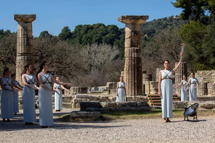 Flacăra olimpică de la Paris 2024 va fi aprinsă marți / Sursa foto: Facebook COSR