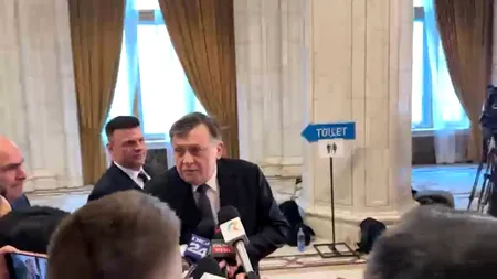 Crin Antonescu, la Parlament: O SUSPENDARE a lui Iohannis ar genera instabilitate