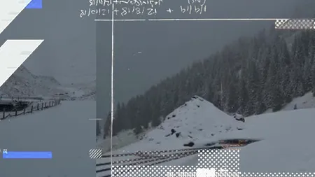 VIDEO | În munții Făgăraș s-a instaurat iarna. Salvamontist: ”Fără echipament specific nu se poate face niciun pas prin vremea de afară”