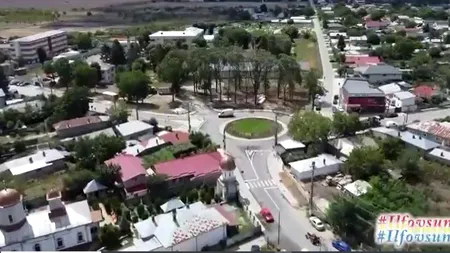 VIDEO | Giratoriul din Bălăceanca (Ilfov) a fost finalizat la patru luni de la începerea lucrărilor (P)