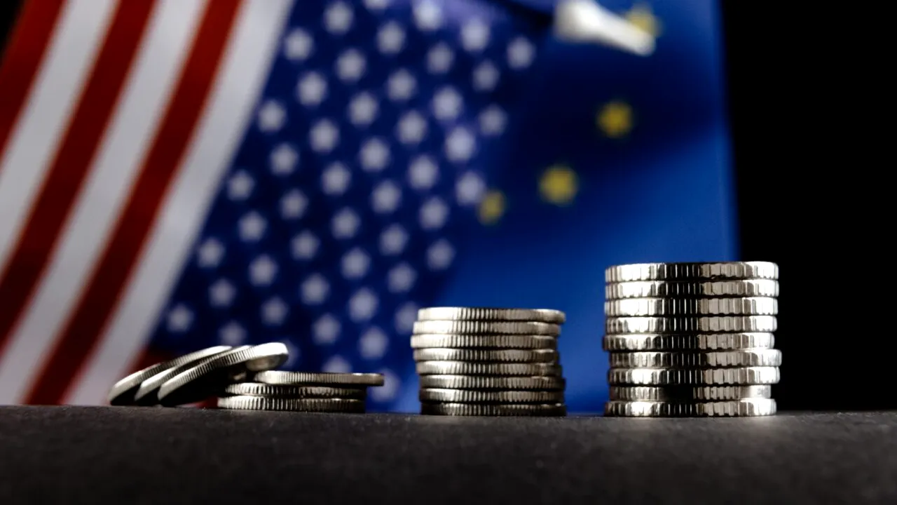 Eurostat: Uniunea Europeană a înregistrat un excedent comercial de aproape 200 de miliarde de euro în relația cu SUA în 2024