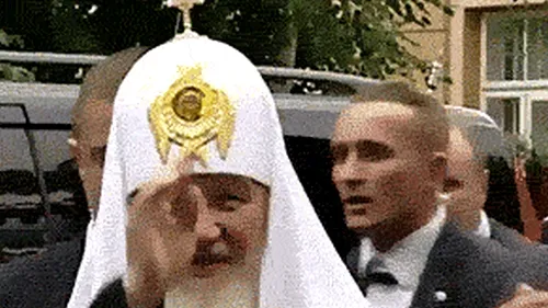VIDEO. Ce ''accesoriu'' inedit a afișat patriarhul Kirill