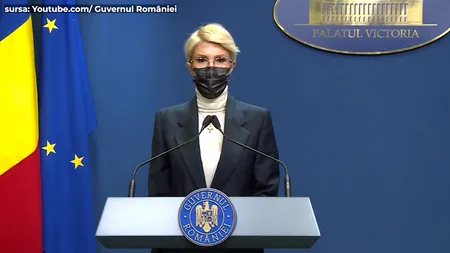 UPDATE. Ministrul Muncii, Raluca Turcan, anunță prelungirea șomajului tehnic si măsuri de sprijin pentru părinţii cu copii în școala online | VIDEO