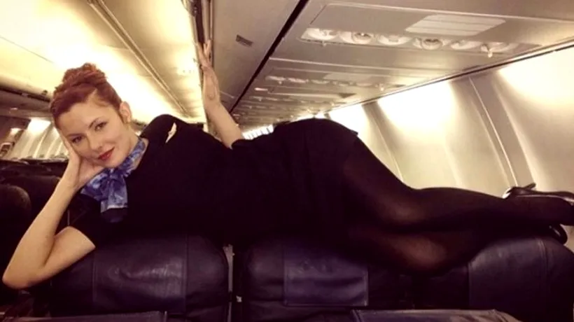 Tot mai multe selfie-uri cu stewardese, postate pe rețelele de socializare