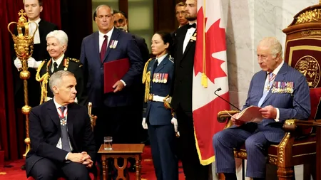 Discursul regelui Charles al III-lea în Parlamentul canadian: “Canada se confruntă cu PROVOCĂRI fără precedent în timpul vieții noastre”