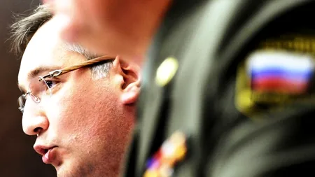 Vicepremierul Dmitri Rogozin: 