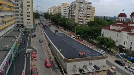 Gabriela Firea îl acuză pe Nicușor Dan că a întârziat cu un an lucrările la Pasajul Doamna Ghica. În ce stadiu este lucrarea | GALERIE FOTO