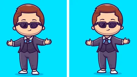 Test de inteligență | Găsiți 3 diferențe între aceste două imagini, în cel mult 14 secunde!