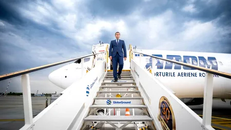 Miruță s-a plimbat cu noul avion al TAROM. Ce impresii i-a lăsat zborul