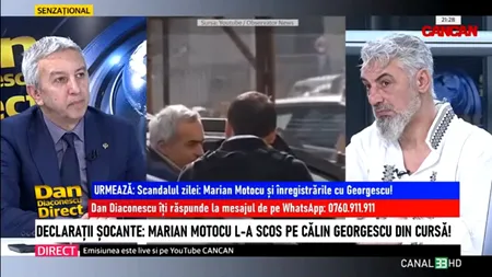 Marian Motocu: „ Am un respect imens pentru doamna Diana Șoșoacă