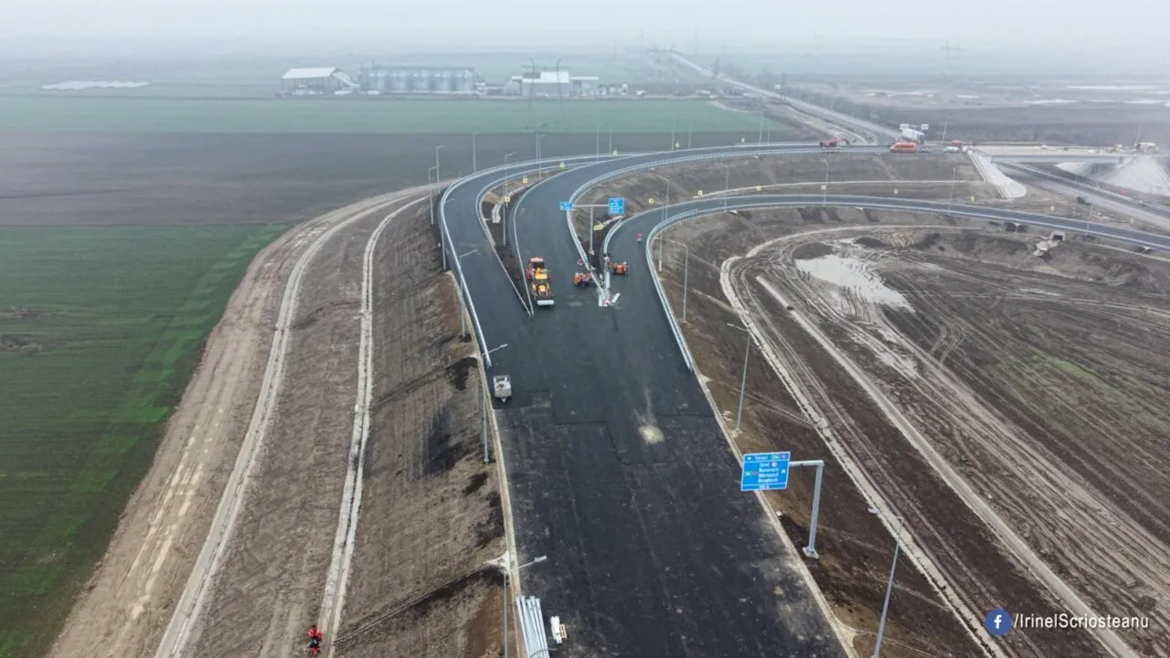 Autostrada Moldovei prinde contur. Am putea circula neîntrerupt pe traseul București – Adjud, 240 de kilometri, până la finalul anului