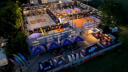 Sărbătoare a sportului la ultimul turneu Sport Arena Streetball din 2024! Aniversarea titlului european la baschet 3x3