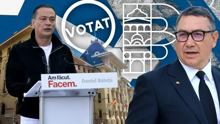 Ponta îl susține pe Băluță la Primăria Capitalei. 
