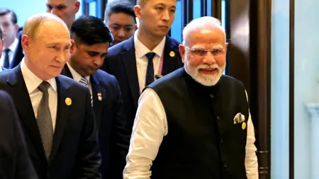 Vladimir PUTIN continuă colaborarea cu Narendra Modi/ Rusia și India contracarează presiunile Statelor Unite 