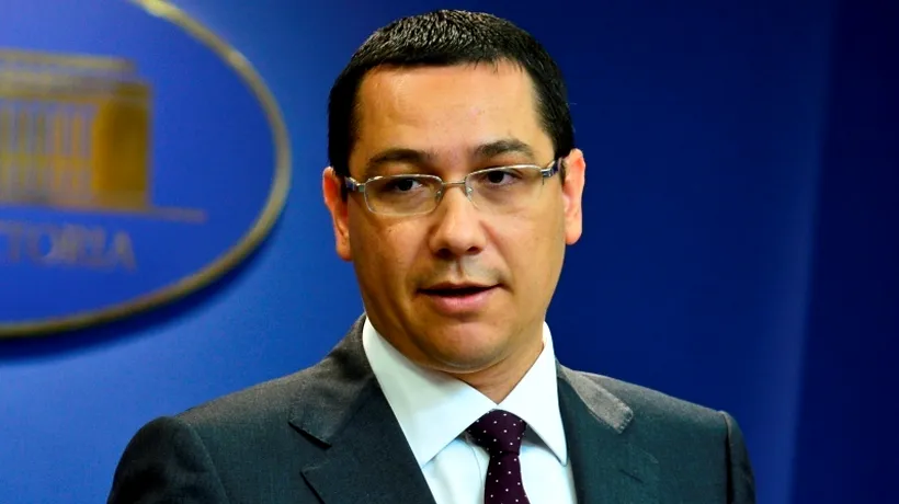 Ponta: Declarația lui Blaga ca primarii PDL să nu actualizeze listele electorale are tentă penală