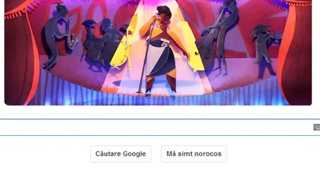 ELLA FITZGERALD, omagiată astăzi de Google printr-un Doodle. ELLA FITZGERALD, prima doamnă a cântecului. VIDEO