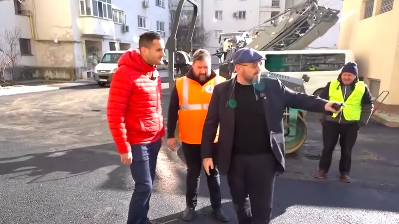 Cristian Popescu Piedone a căzut pe șantier. Primarul Sectorul 5 a explicat pe Facebook ce s-a întâmplat