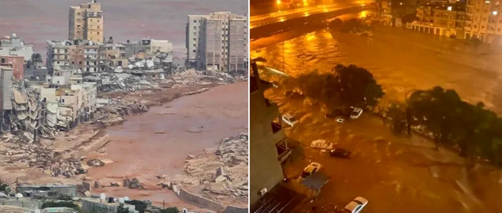 FOTO-VIDEO | Dezastru în Libia. Cel puțin 2.000 de persoane au murit, în urma furtunii Daniel. Alte câteva mii sunt date dispărute