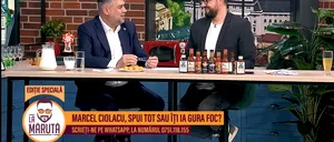 Nominalizarea lui Marcel CIOLACU pentru „Ministerul Comediei”: Lucian Romașcanu spune cele mai bune glume