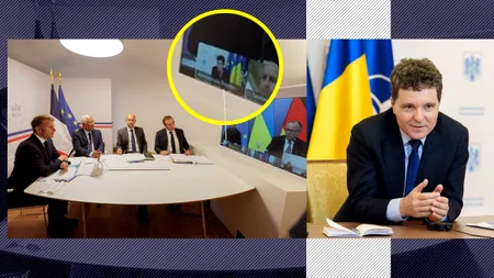 Marea întâlnire și MICUL președinte / Cum a apărut Nicușor Dan la videoconferința convocată de Merz
