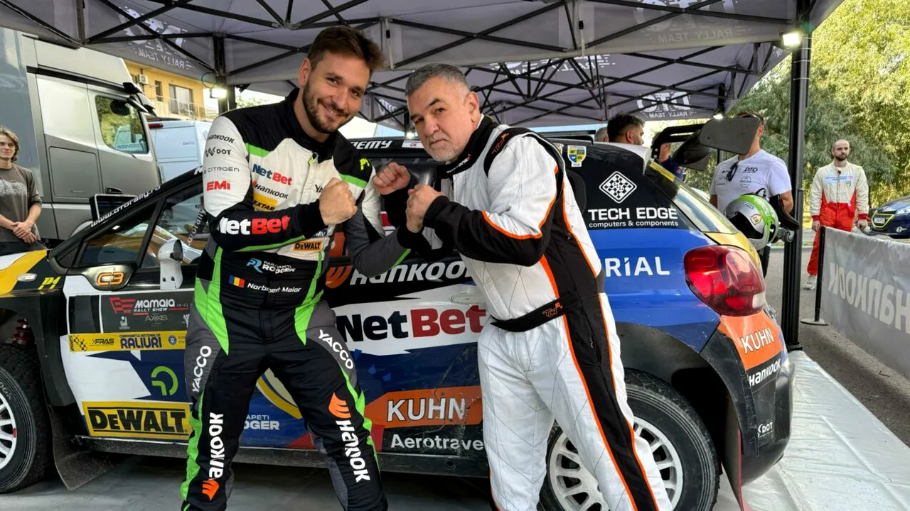 Leonard Doroftei, copilot la Mamaia Rally Show: „A fost experiența vieții mele”