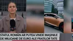 Mașinile de LUX ale fraților Tate ar putea fi vândute de statul român. Valoarea celor 15 vehicule este de peste 10 milioane de euro