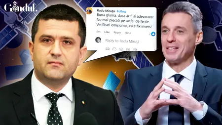 Ministrul Apărării, Radu Miruță, polemizează cu Gândul. Miruță postează comentarii pe pagina de Facebook a ziarului, nemulțumit de știrea achiziției unui satelit. Se ia și de Mircea Badea