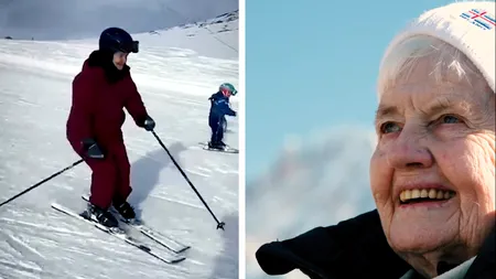 Jakobina Jakobsdottir, legenda schiului islandez, revine la Jocurile Olimpice după 70 de ani. Are 92 de ani și încă schiază: „Mi-a încălzit inima”