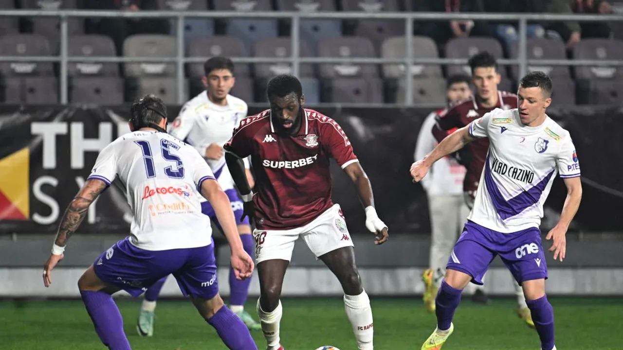 Jucătorul care se poate despărți de Rapid. „Mă aşteptam la mai mult de la el”