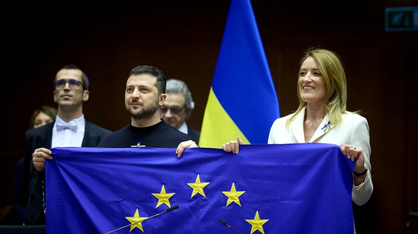 Parlamentul European marchează 1.000 de zile ale războiului din UCRAINA cu un discurs al lui Volodimir Zelenski