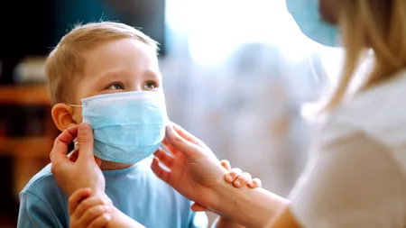 Numărul de cazuri de COVID, în creștere în rândul copiilor. 18 pacienți internați într-o singură gardă la „Grigore Alexandrescu”