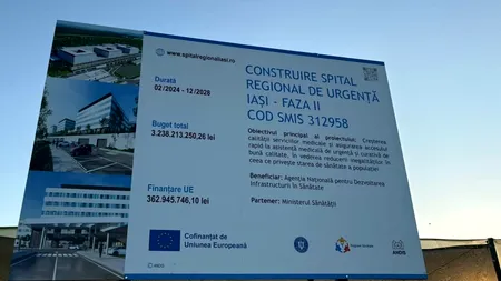 Alexandru Rogobete anunță semnarea contractului pentru construcția Spitalului Regional de Urgență de la Iași