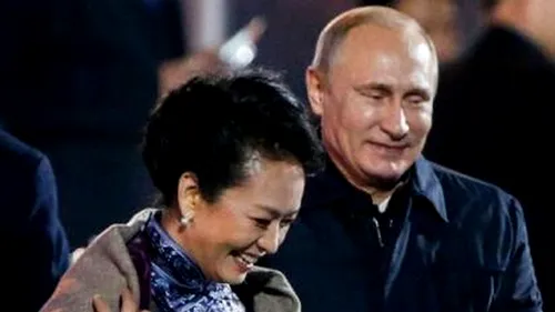 Gestul galant făcut de Vladimir Putin la adresa primei doamne a Chinei